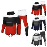 Men Two Pcs One Set Tops With Bottom Pants Outfit Outfits