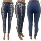 Autumn Fashion Women Jeans Pant Pants LD8102637
