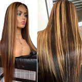 Fashion Brown Straight Wigs zc00213