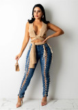 Autumn Fashion Women Jeans Pant Pants LD8102637