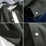 Cotton Men' Long Sleeve Autumn Shirt Soft Comfortable Tops 693104
