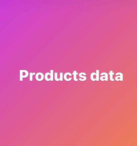 Baolingshop Products Data to Upload on Your Own Shopify Store