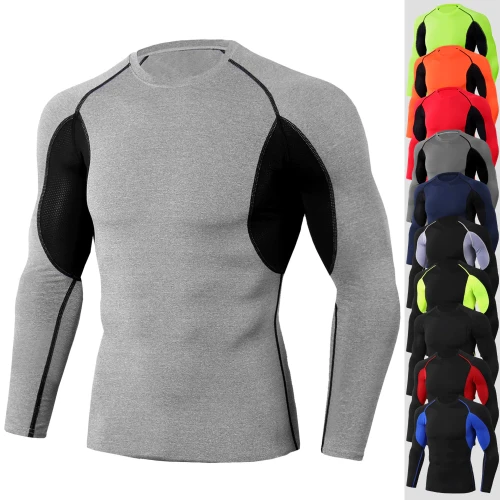 High Quality Cycling Sport Shirts Quick Drying Running Training Tops A-2493104