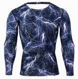 Men's Running Sports Cycling Camouflage Breathable Quick-Drying T-Shirts A-2493104
