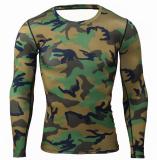 Men's Running Sports Cycling Camouflage Breathable Quick-Drying T-Shirts A-2493104