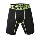 Men's Gyms Muscle Boxer Compression Swimming Short Shorts