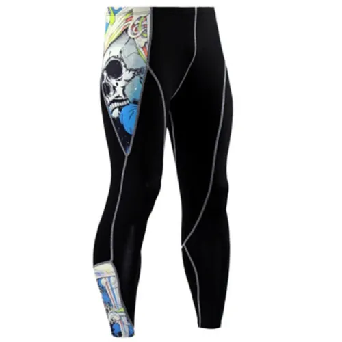 Men Warm Letter Printed Long Quick Drying Pant Pants
