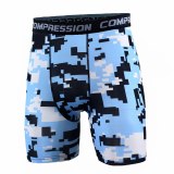 Men's Gyms Muscle Boxer Compression Swimming Short Shorts