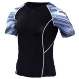 Men's Compression Long Sleeve Running T-Shirt Tops A-2479810