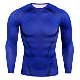 Autumn Men's Tide Long Sleeve T-Shirt Round Neck Tops TC17081