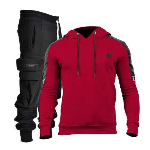 Autumn Winter Men Hooded Tracksuits Tracksuit Outfit Outfits Jogging Suit Sports Suit PJC-0112