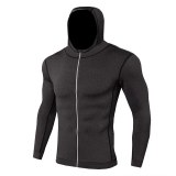 Men's Autumn Winter Long Sleeve Quick Drying Sports Running Coats WO45