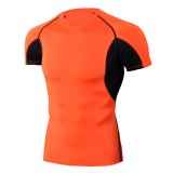 Men 3D Compression Short Sleeve T-Shirts Tops A-2493104