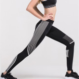 Fashion Women Printed High Strength Elastic Tight Yoga Pants
