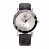 Women Clock Rhinestone Leather Bands Geometric Quartz Wrist Watches 176677