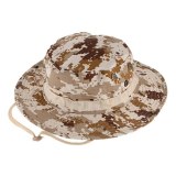 Men Patchwork Style Tactical Round Cotton Hats