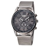 Men Luxury Full Stainless Steel Strap Date Gold Watches 232233