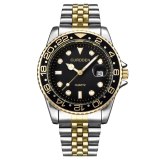 Men Quartz Gold Stainless Steel Free Dropping Role Watches 658293