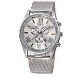 Men Luxury Full Stainless Steel Strap Date Gold Watches 232233