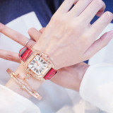 Waterproof  TikTok Online Celebrity Diamond Couple Watches SL6879