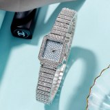 Women Luxury Rhinestone Stainless Steel Watches