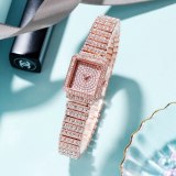 Women Luxury Rhinestone Stainless Steel Watches