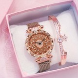 Women Luxury Dial Diamond Starry Sky Watches
