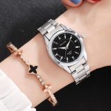 Women Luxury Brand Stainless Steel Quartz Watches M06879