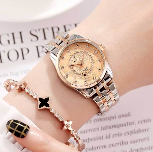 Fashion Women Diamond Top Luxury Bracelet Crystal Watches M08697