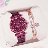 Women Luxury Dial Diamond Starry Sky Watches