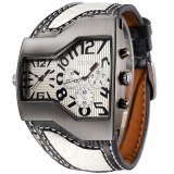 Men's Sports Watch Top Brand Leather Strap Wrist Watches 122031