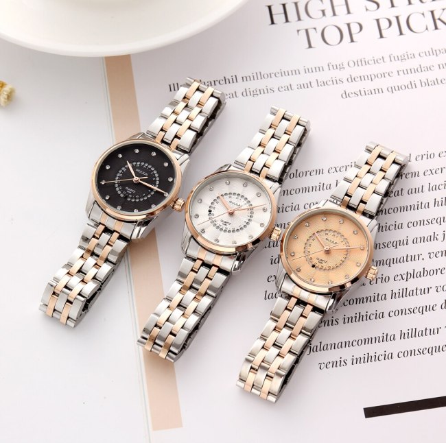 Fashion Women Diamond Top Luxury Bracelet Crystal Watches M08697