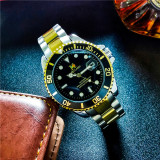 Green Water Ghost Men's Automatic Mechanical Waterproof Diving Watches 501021