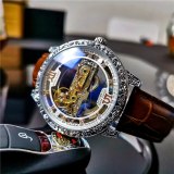 Men's Automatic Self Winding Hollow Mechanical Watches
