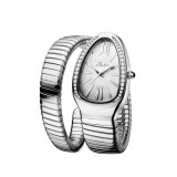 Ladies Personality Snake Head Bracelet Stainless Steel Quartz Watches 26867-12