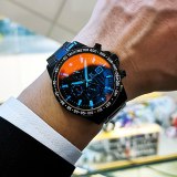 Men Fashion Stainless Steel Sports Calendar Waterproof Watches AGLS-207889