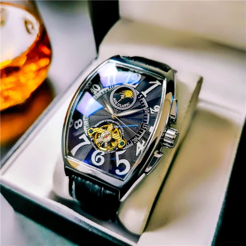 Men's  Fully Automatic Hollow Mechanical Watches AGLS-5778-67