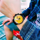 Men Fashion Stainless Steel Sports Calendar Waterproof Watches AGLS-207889