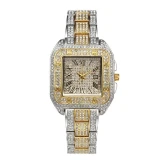 Women Fashion Square Carter Waterproof Tank Wrist Watches v28798