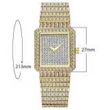 Fashion Women Bling Elegant Dating Match Quartz Wristwatches 2689910 2690101