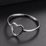 Women Heart Hollow Best Friends Finger Rings Sweet Gift CR602132