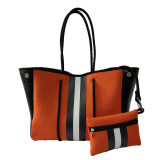 Punched Beach Large Capacity Mother and Daughter Handbags