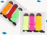 Women Solid Candy Color Knit Winter Leg Warmers Knee High Boot Stockings