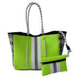 Punched Beach Large Capacity Mother and Daughter Handbags