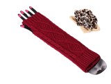 Lovely Warm Dew Winter Lengthened Arm Sleeve Diamond Gloves ST-2839