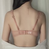 Women Lace Thin Bra Gather Lingeries Underwear 922839