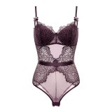Sexy Women Hollow Out Lace Halter Charming Lingeries Underwear 666778