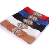 Fashion Women Diamond Belt With Women Dresses