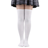 Women Three-Bar High Knee Striped Stockings CTW60516