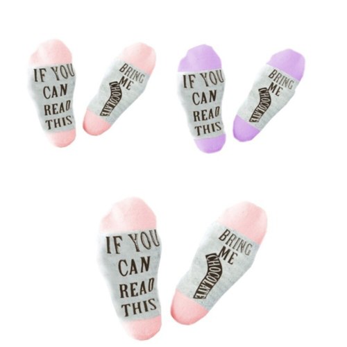 Women Men Unisex Thicken Cotton Knitted Funny Letters Long/Short Ankle Socks SK53243